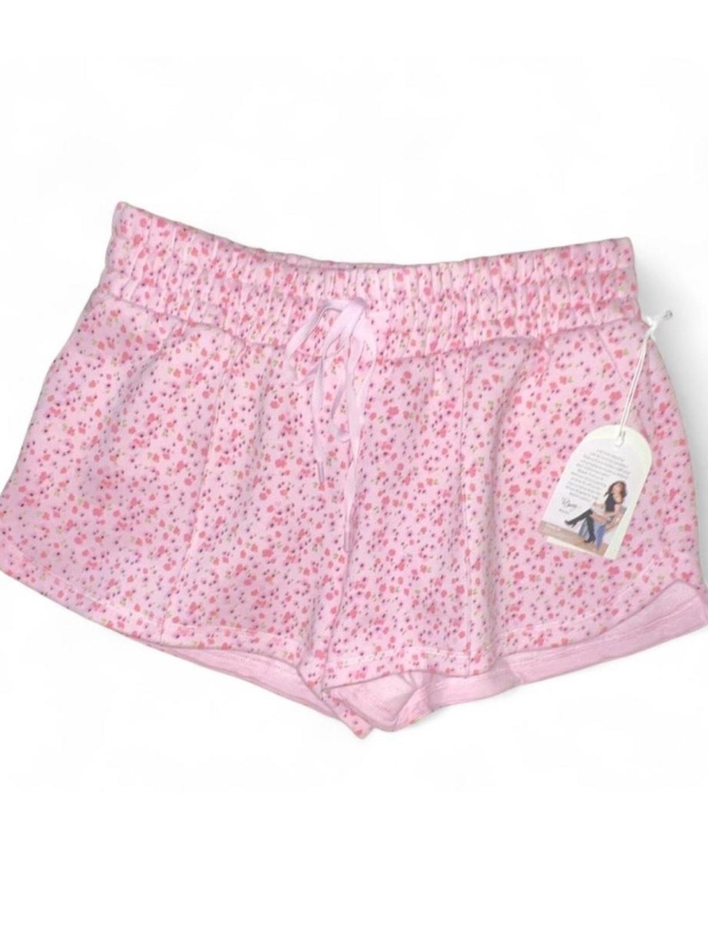 NWT Blogilates Pink Floral Lounge Shorts